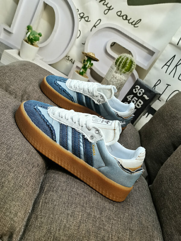 Adidas Sambae atmos Pink Denim