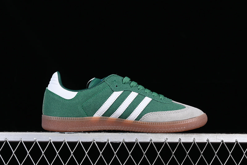 Adidas Samba Vegan White/Green/Grey/ Brown