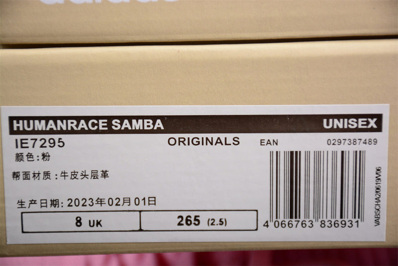 Adidas Samba Pharrell Humanrace Pink