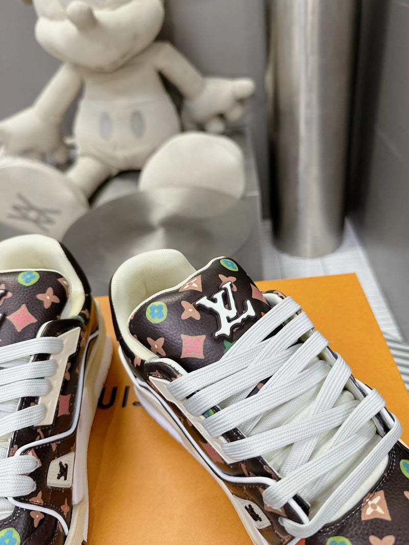 Louis Vuitton by Tyler, the Creator LV Trainer Mocha Multicolor