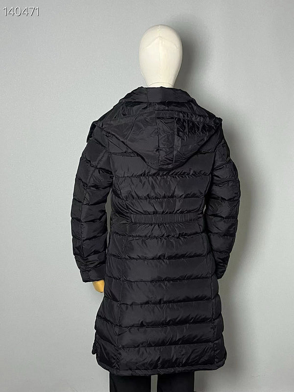 Moncler Enfant Casaco Matelassê Com Capuz