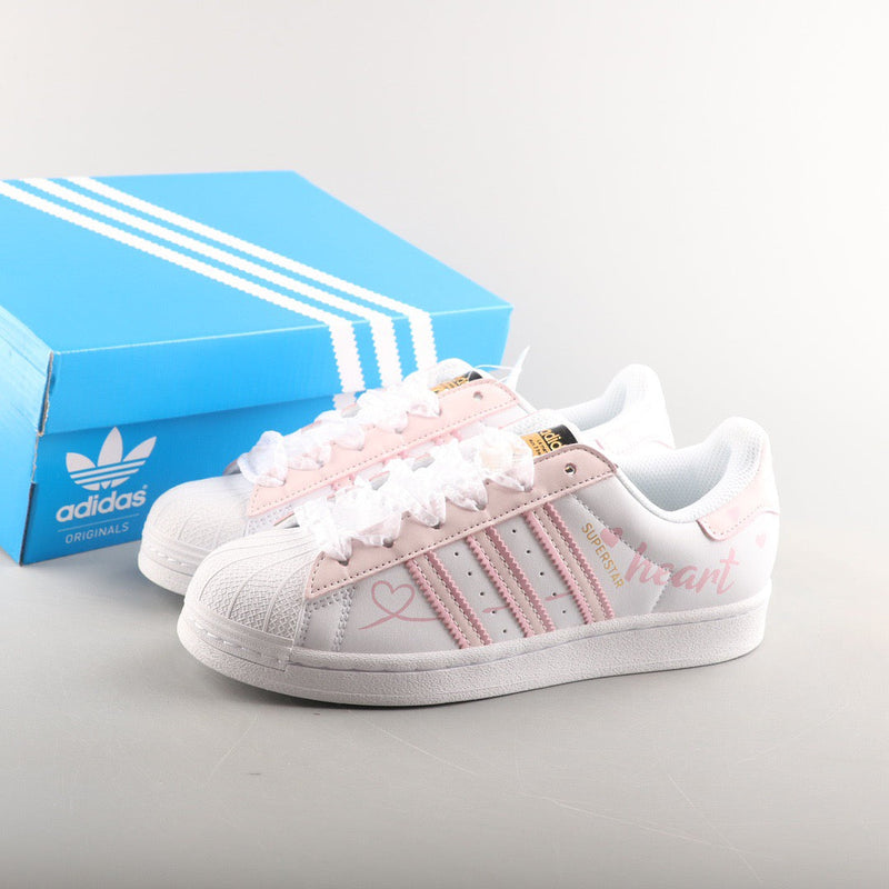 Adidas Superstar Heart White Pink H23062