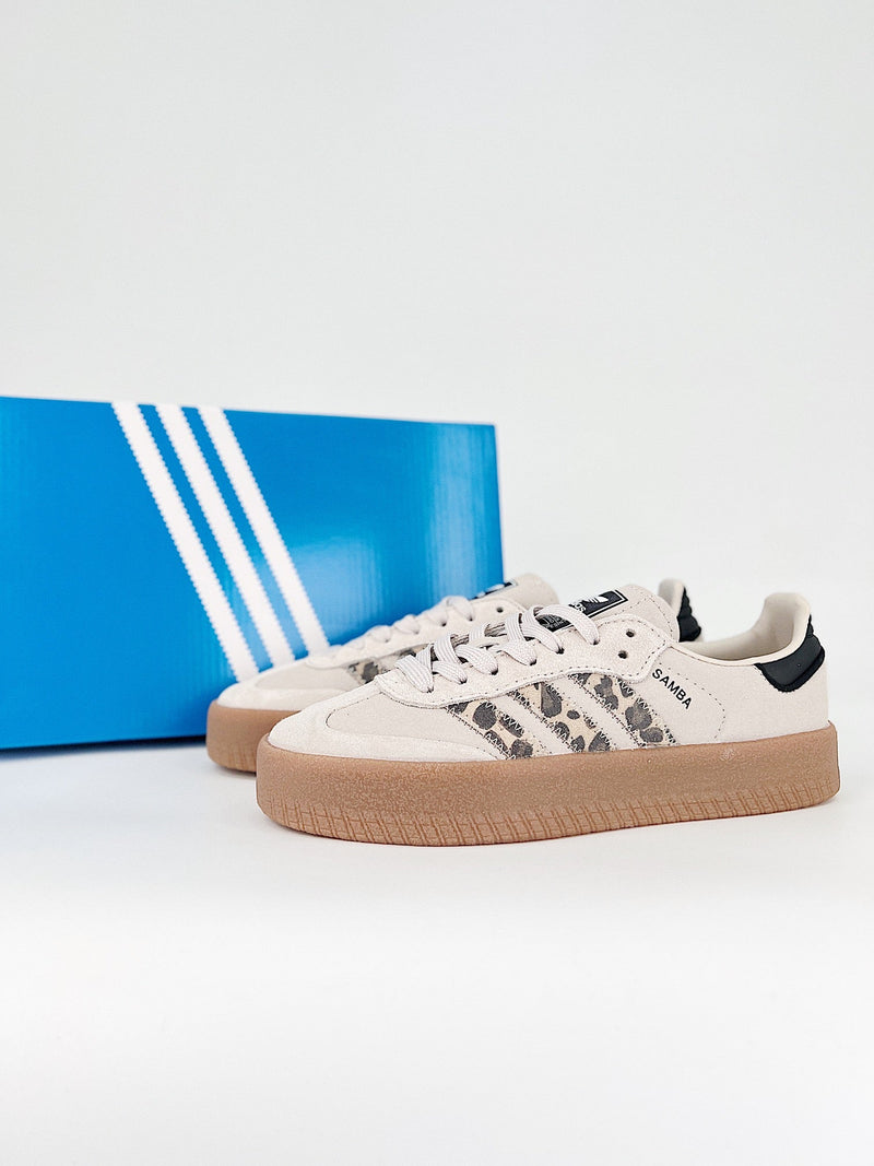 Adidas Sambae Leopard Off White