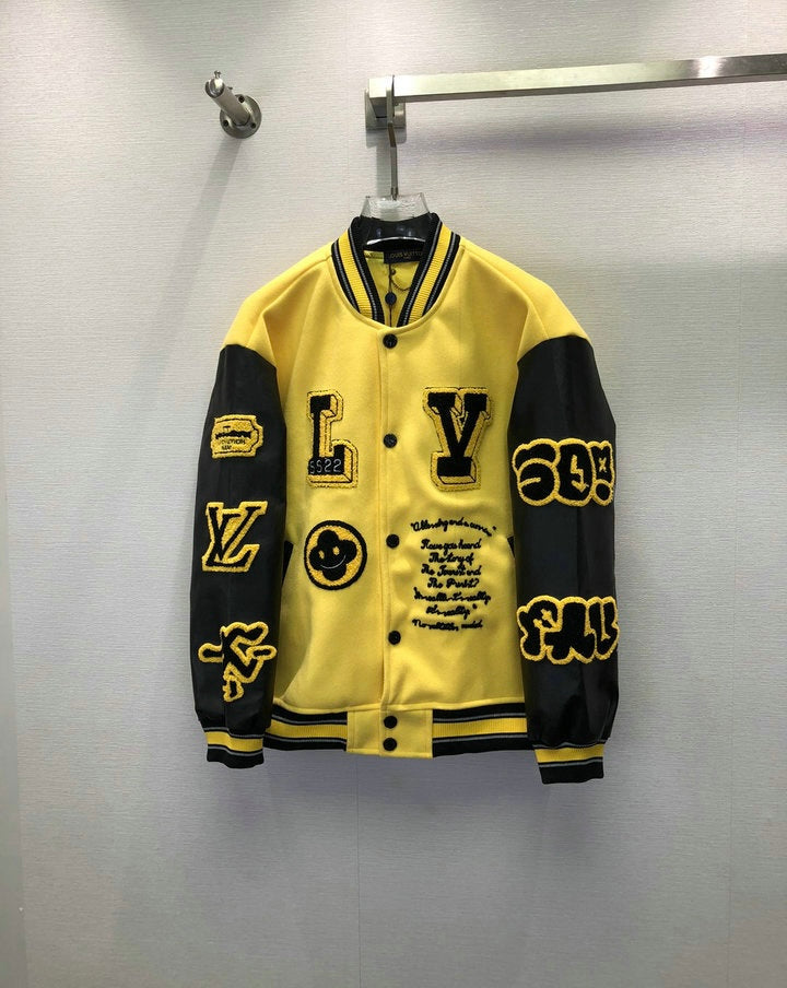 Jacket Varsity Louis Vuitton Yellow