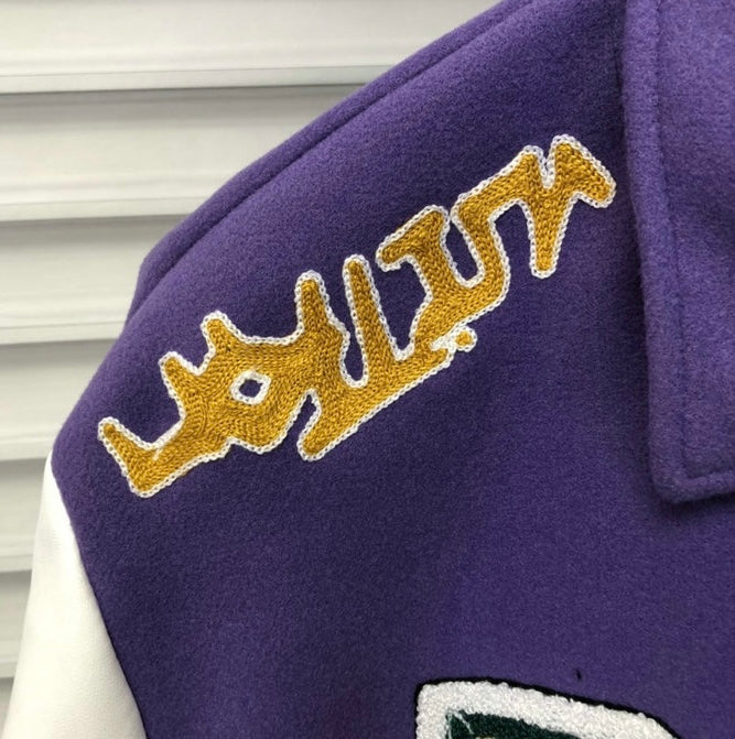 Jacket Varsity Louis Vuitton Purple