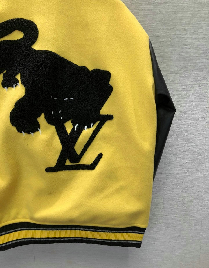 Jacket Varsity Louis Vuitton Yellow