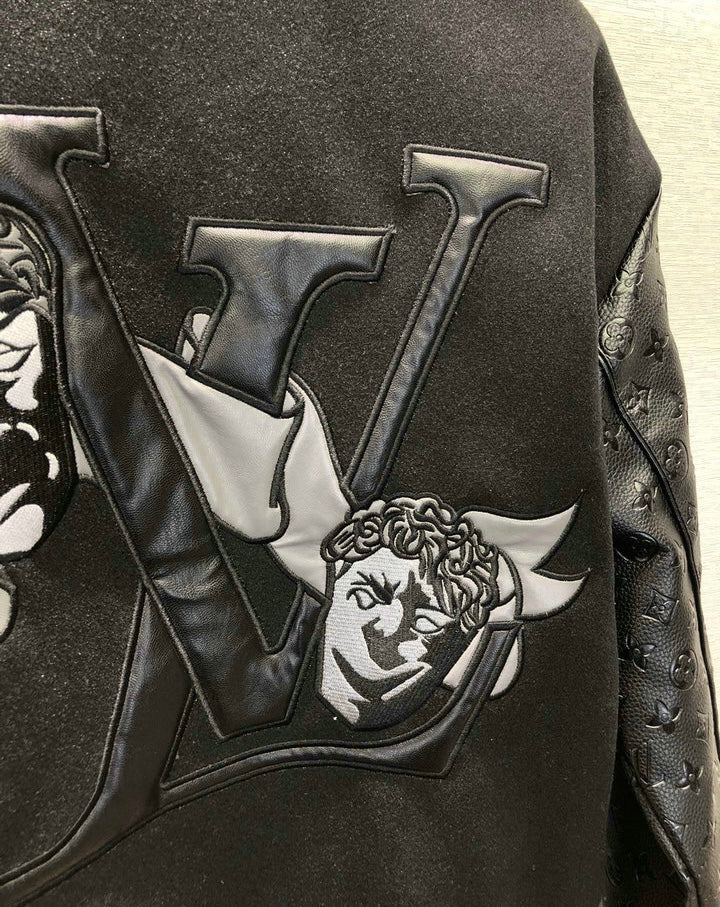 Jacket Varsity Louis Vuitton Black