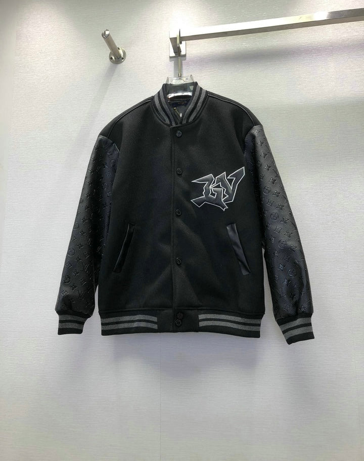 Jacket Varsity Louis Vuitton Black