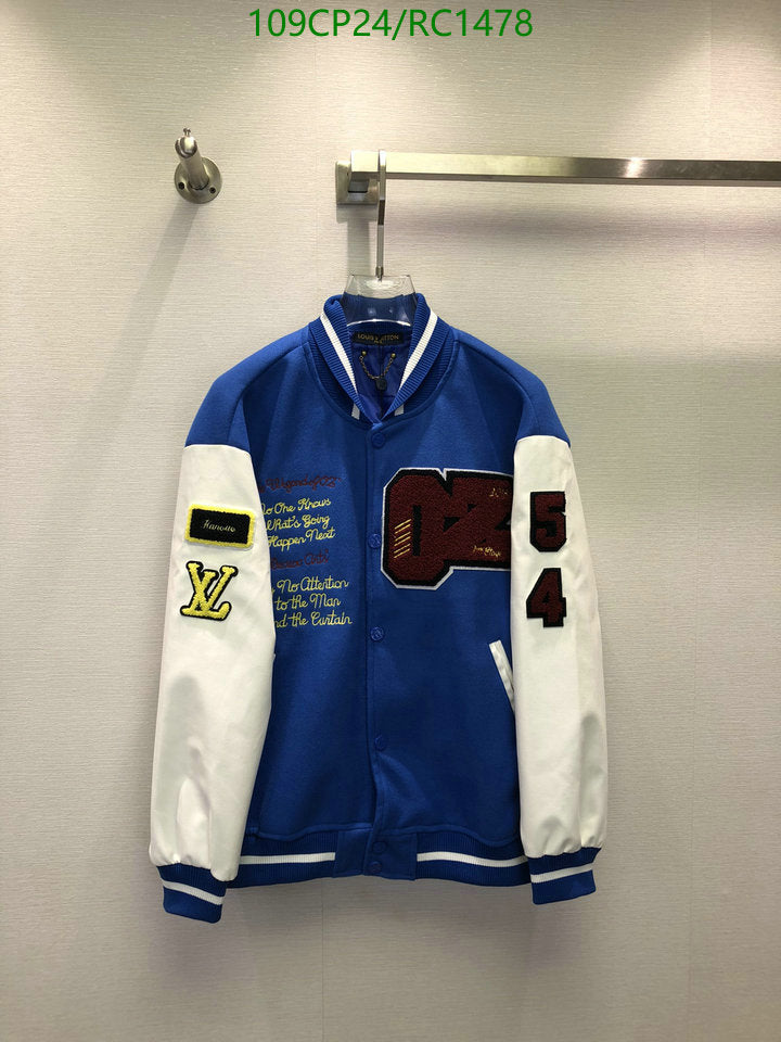 Jacket Varsity Louis Vuitton Blue