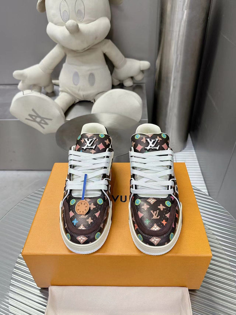 Louis Vuitton by Tyler, the Creator LV Trainer Mocha Multicolor