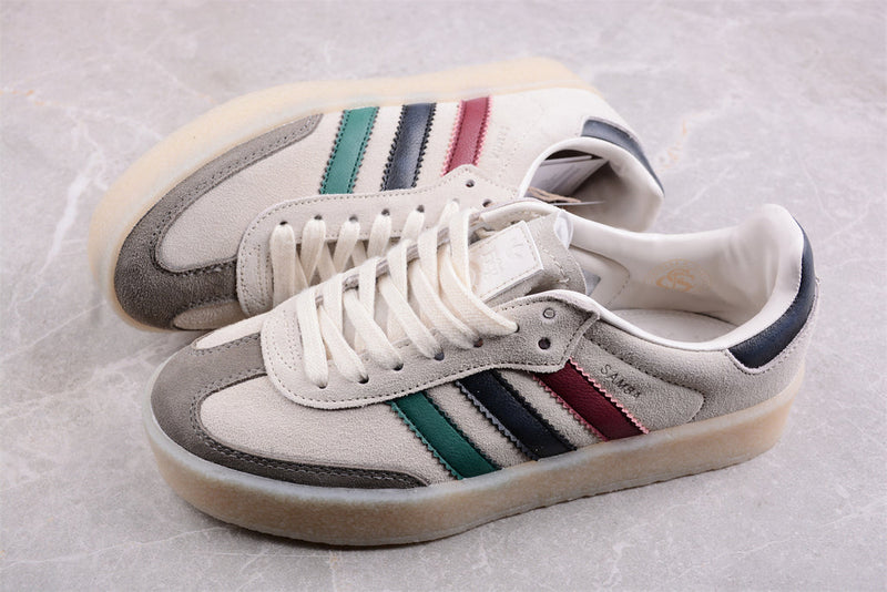 Adidas Clarks 8th Street Samba by Ronnie Fieg Kithmas White Multi