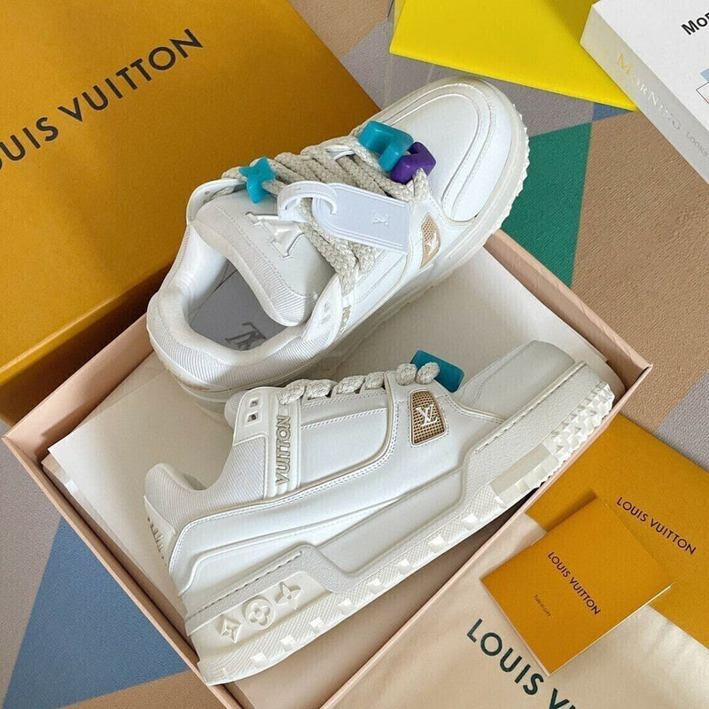 Louis Vuitton LV Trainer Maxi White