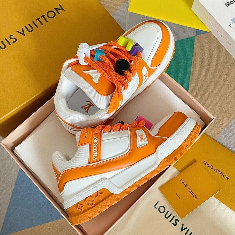 Louis Vuitton LV Trainer Maxi Orange