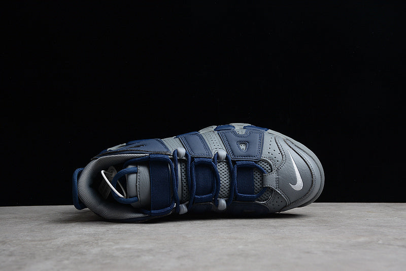 Air More Uptempo Cool Grey Midnight Navy