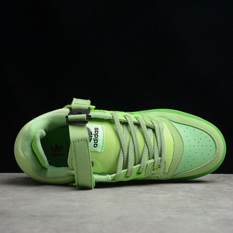 Adidas Bad Bunny Forum Low Shoes Fluorescent Green/Black GW0269