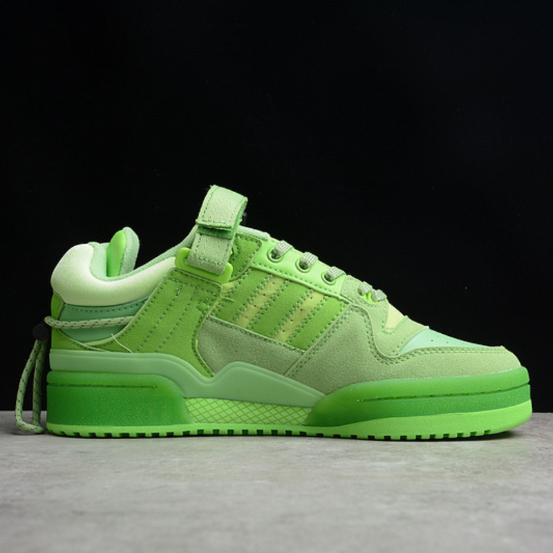 Adidas Bad Bunny Forum Low Shoes Fluorescent Green/Black GW0269