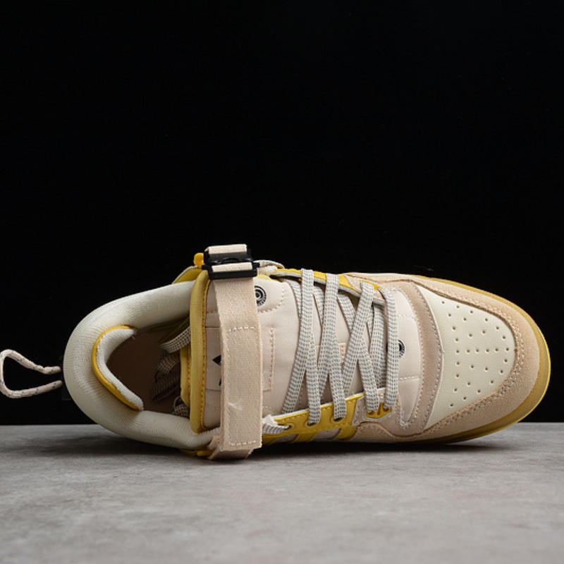 Adidas Bad Bunny Forum Low Shoes Beige/Gold/Yellow GW0266