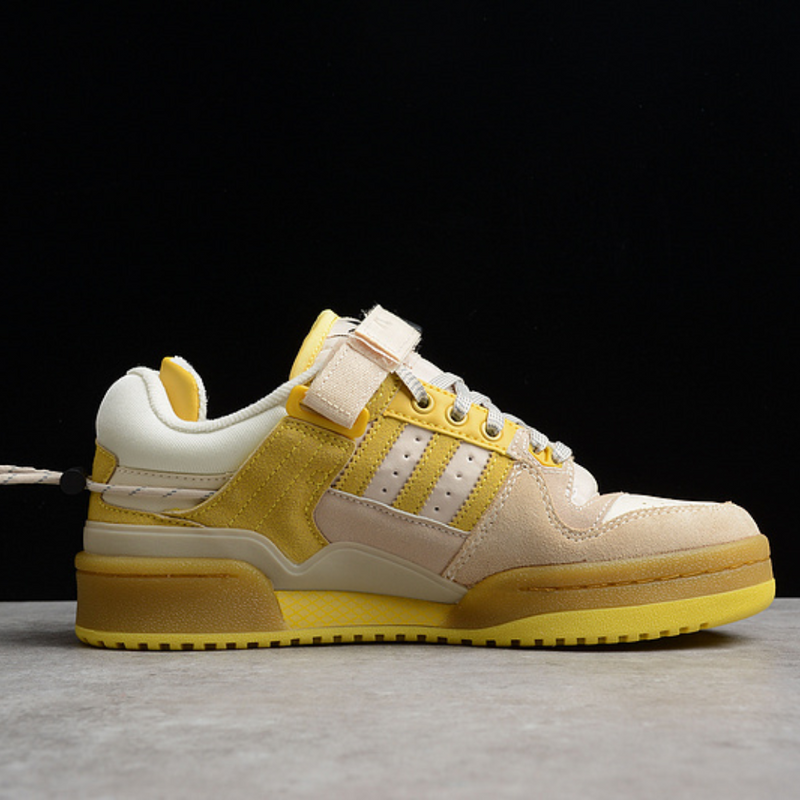 Adidas Bad Bunny Forum Low Shoes Beige/Gold/Yellow GW0266