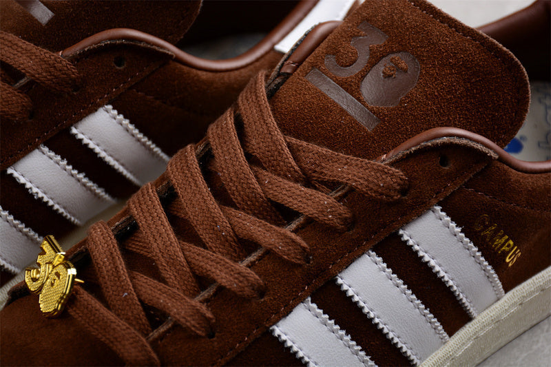 Adidas Campus 80s Bape 30th Anniversary Brown IF3379