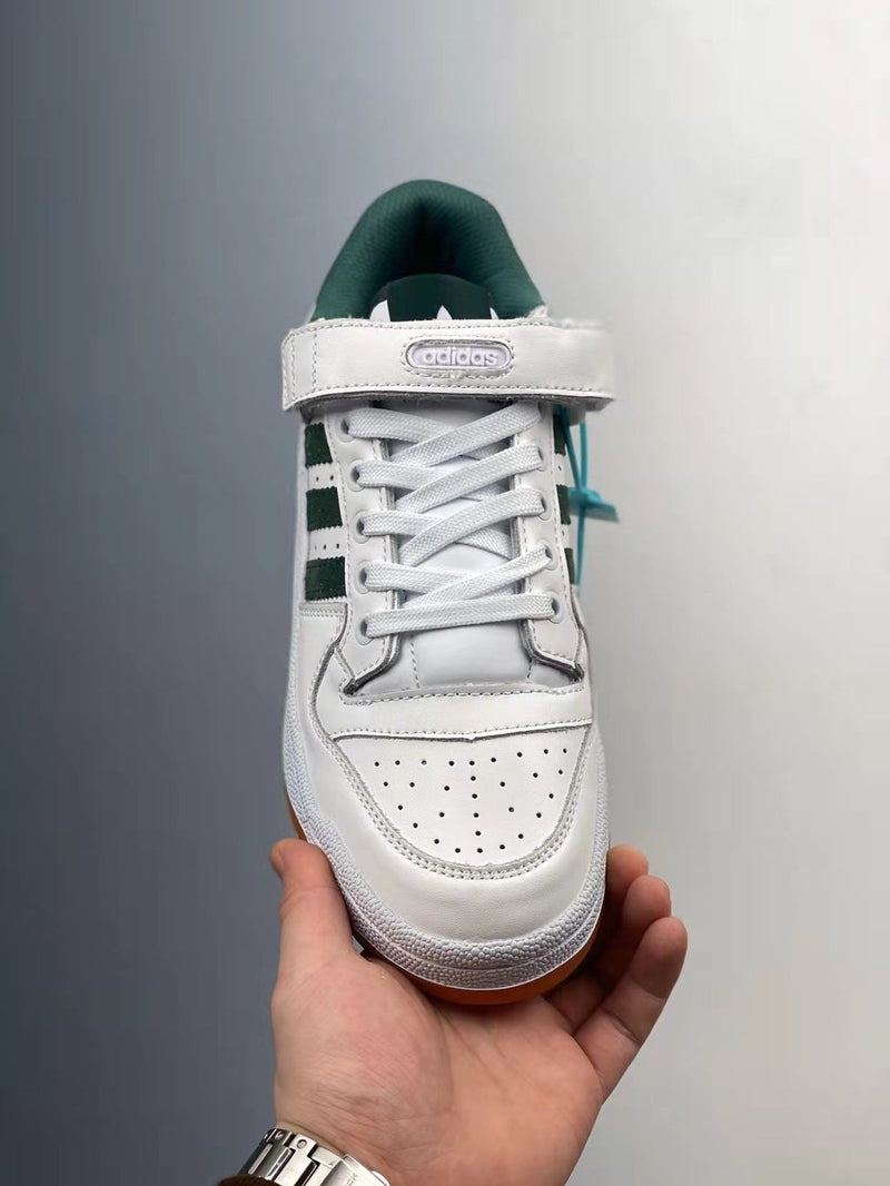 Adidas Forum Low White Green Gum AQ1261