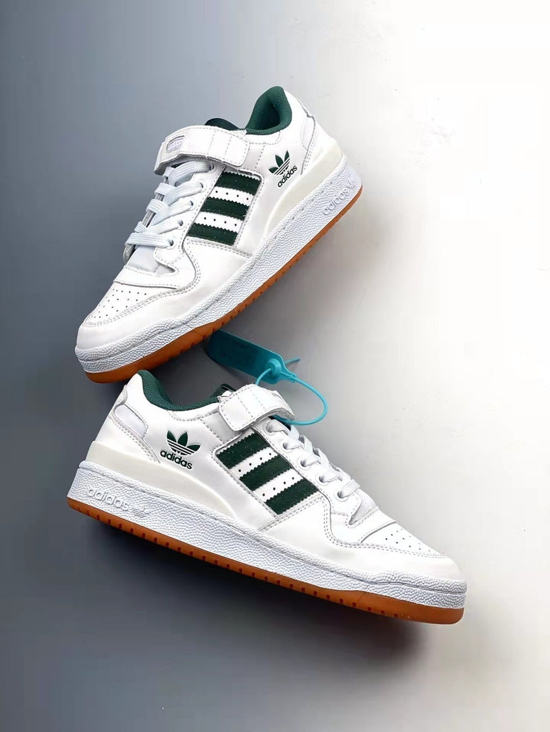 Adidas Forum Low White Green Gum AQ1261