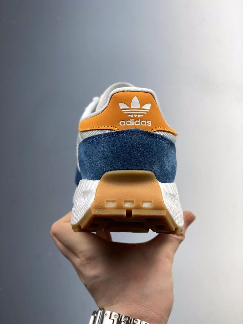 Adidas Retropy E5 Azul Cinza Laranja H03078