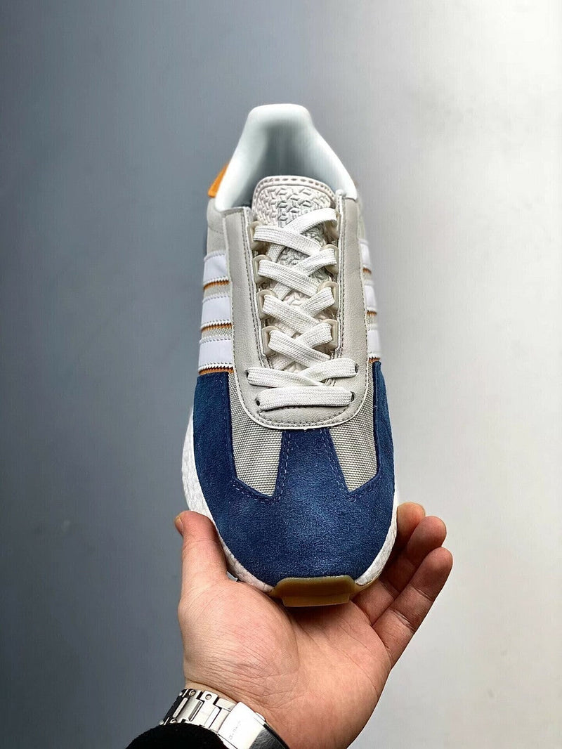 Adidas Retropy E5 Azul Cinza Laranja H03078