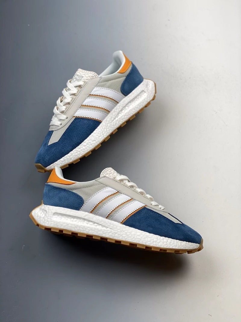 Adidas Retropy E5 Azul Cinza Laranja H03078