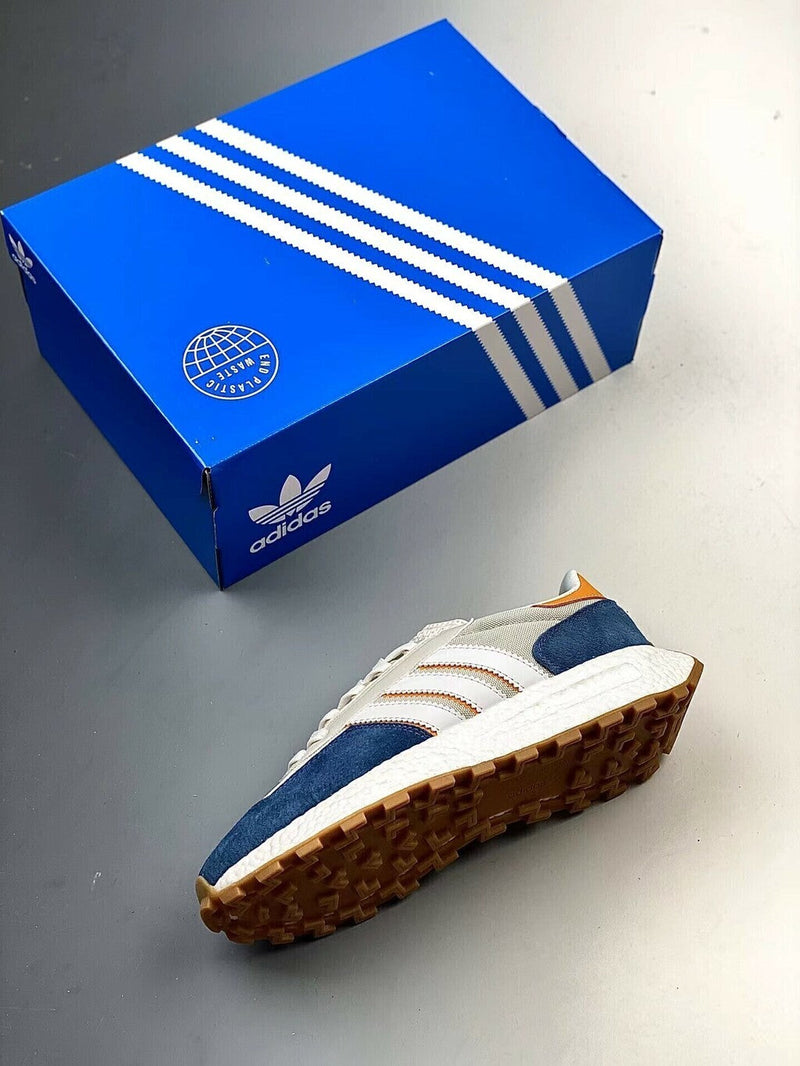 Adidas Retropy E5 Azul Cinza Laranja H03078