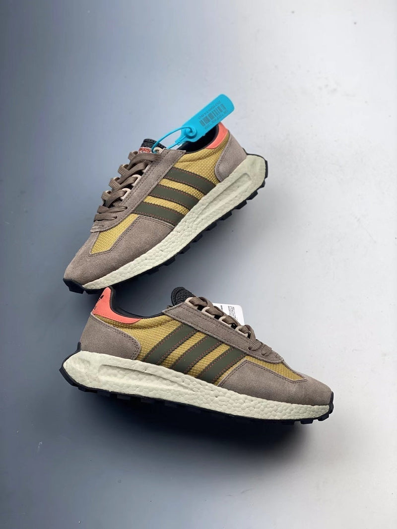 Adidas Retropy E5 Cinza Amarelo Verde H03078