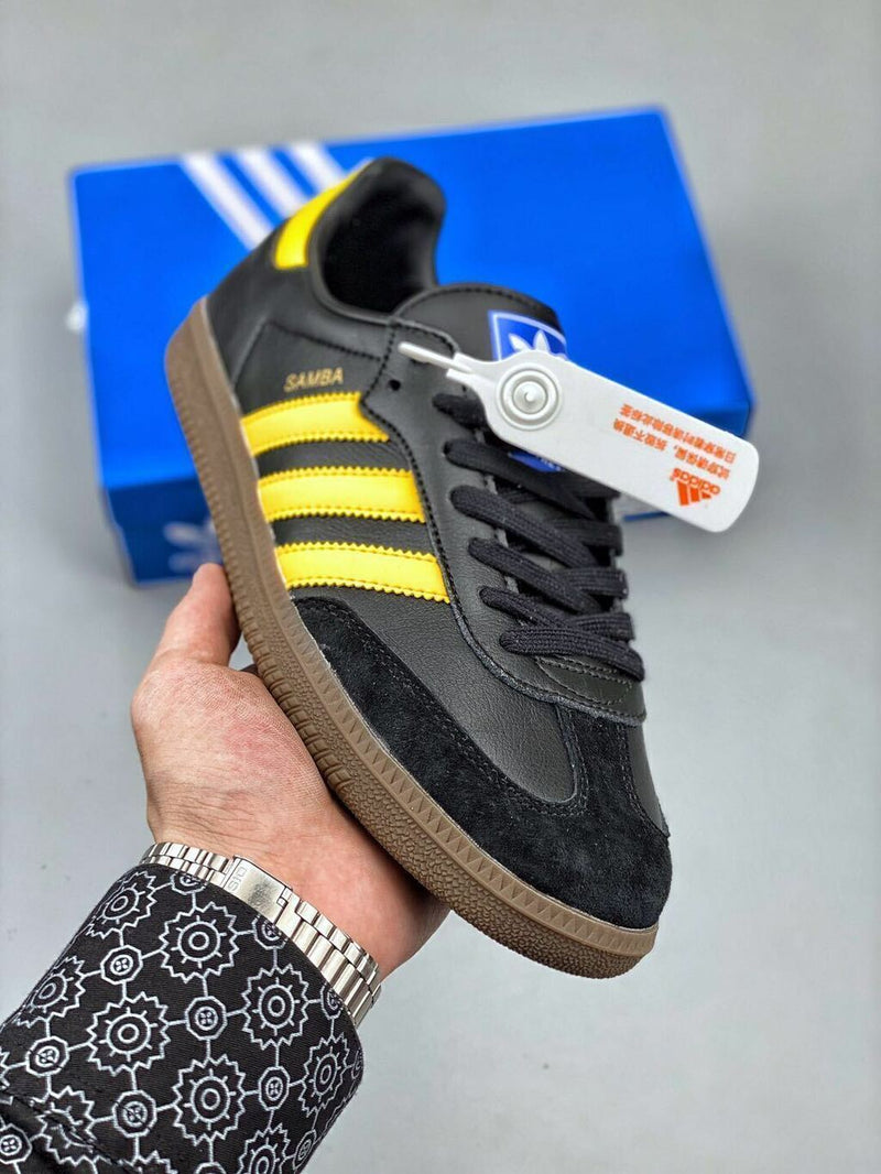 Adidas Samba OG Core Black Equipment Yellow EG9326