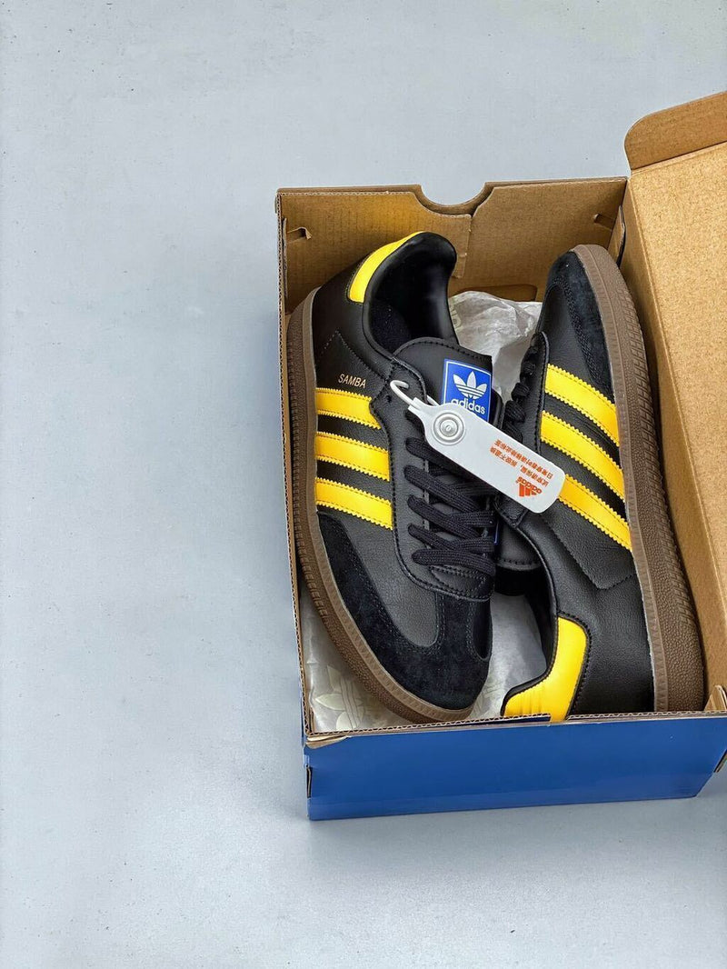 Adidas Samba OG Core Black Equipment Yellow EG9326