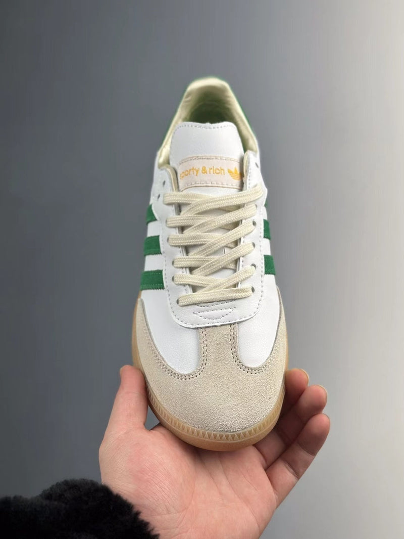 Adidas Samba OG Sporty & Rich White Green HQ6075