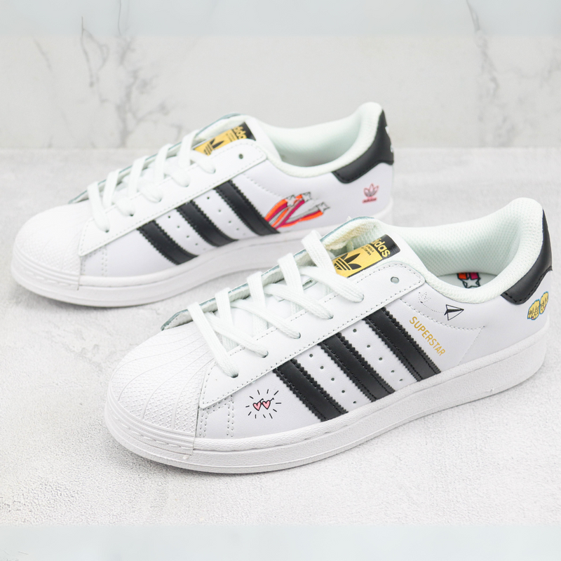 Adidas Superstar J 'Girls Rule Branco FX5202