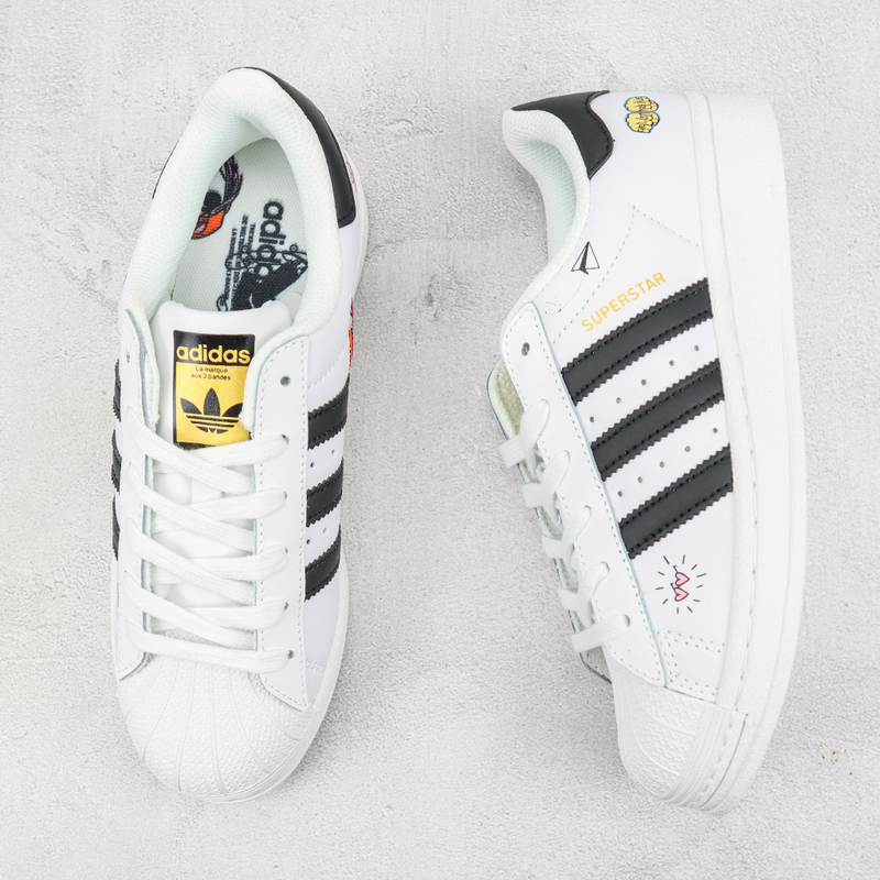 Adidas Superstar J 'Girls Rule Branco FX5202