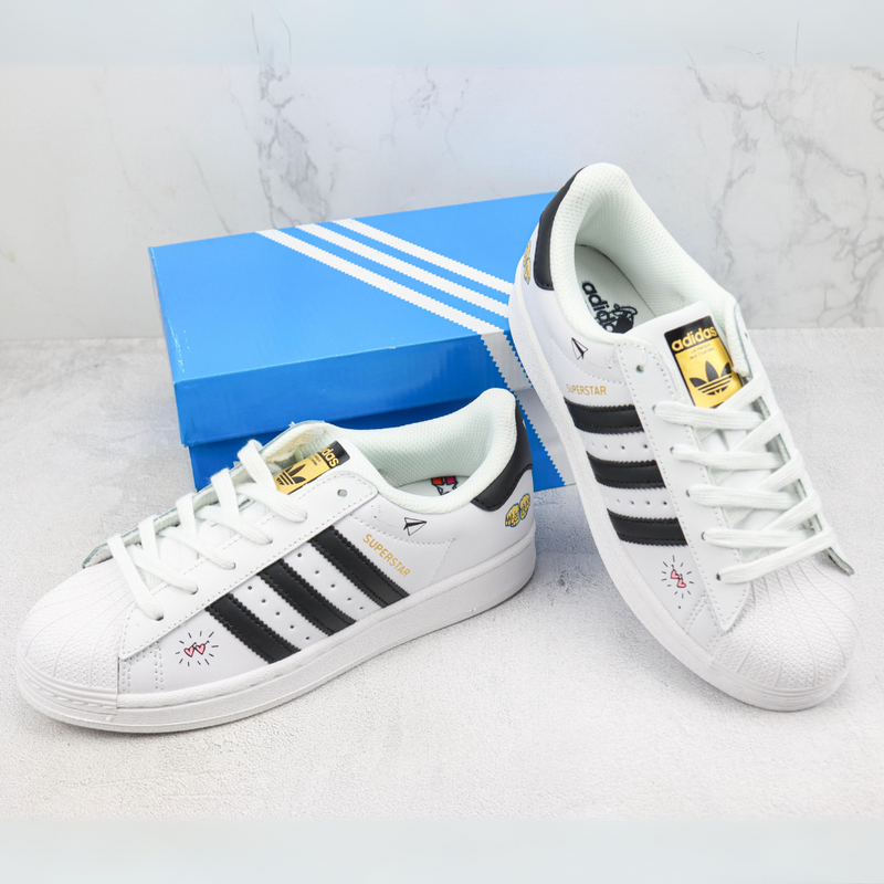 Adidas Superstar J 'Girls Rule Branco FX5202