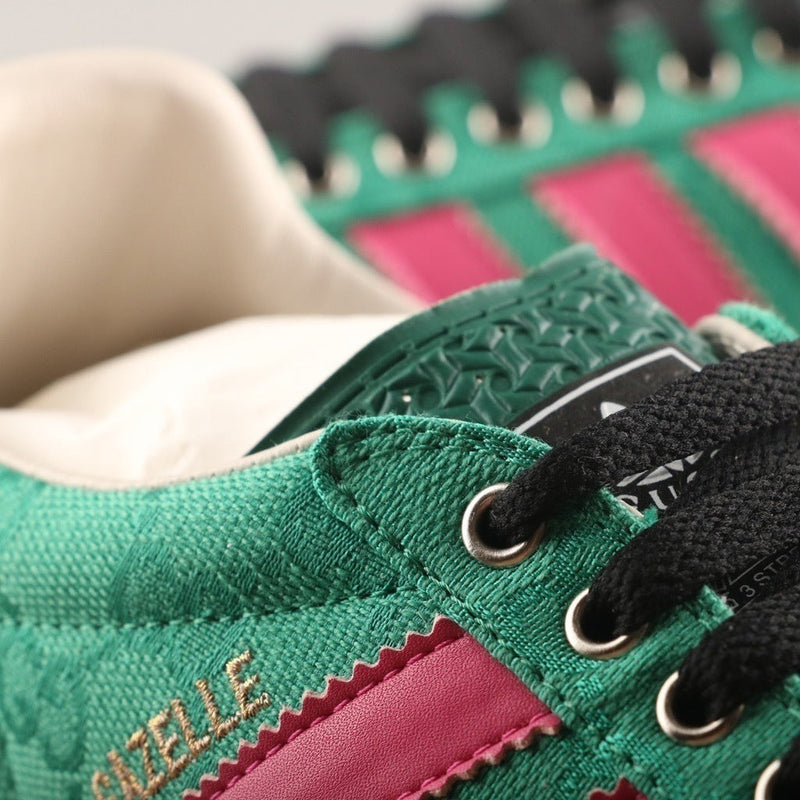 Adidas x Gucci Gazelle Green GG Monogram 737967 FAAW3 3746