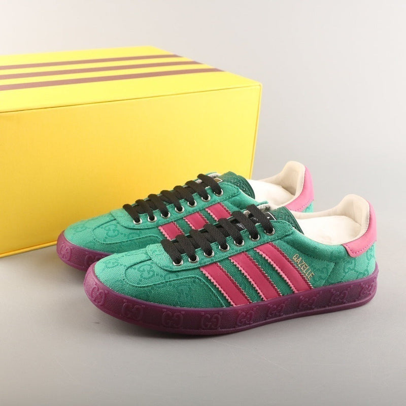 Adidas x Gucci Gazelle Green GG Monogram 737967 FAAW3 3746