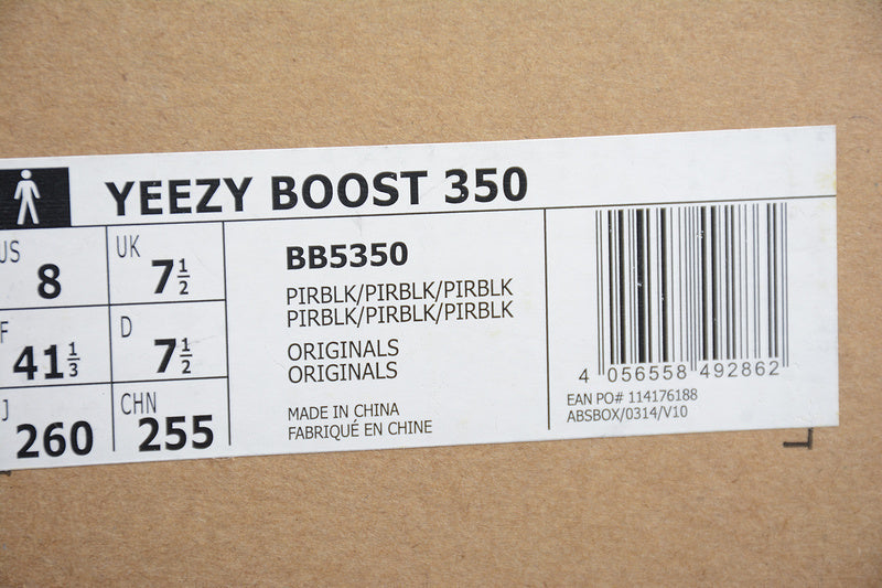 Adidas Yeezy Boost 350 Pirate Black BB5350