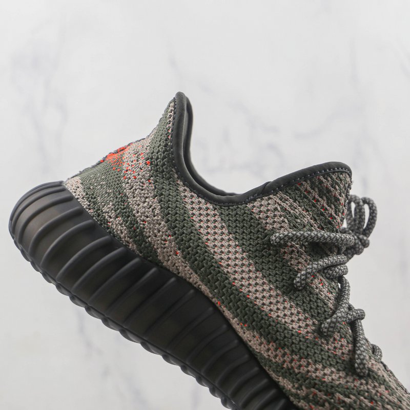 Adidas Yeezy Boost 350 V2 Dark Black Grey Orange HQ7045