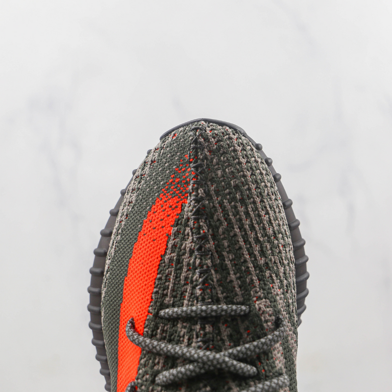 Adidas Yeezy Boost 350 V2 Dark Black Grey Orange HQ7045