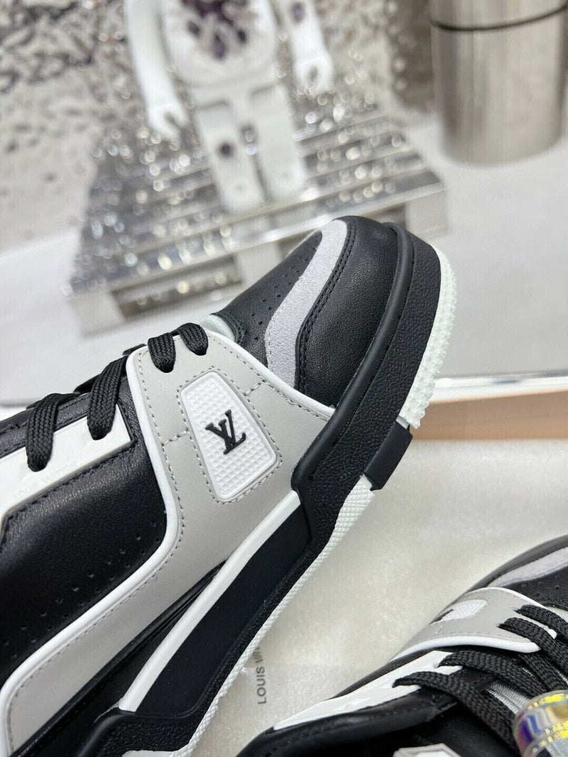 Louis Vuitton LV Trainer Black Grey White