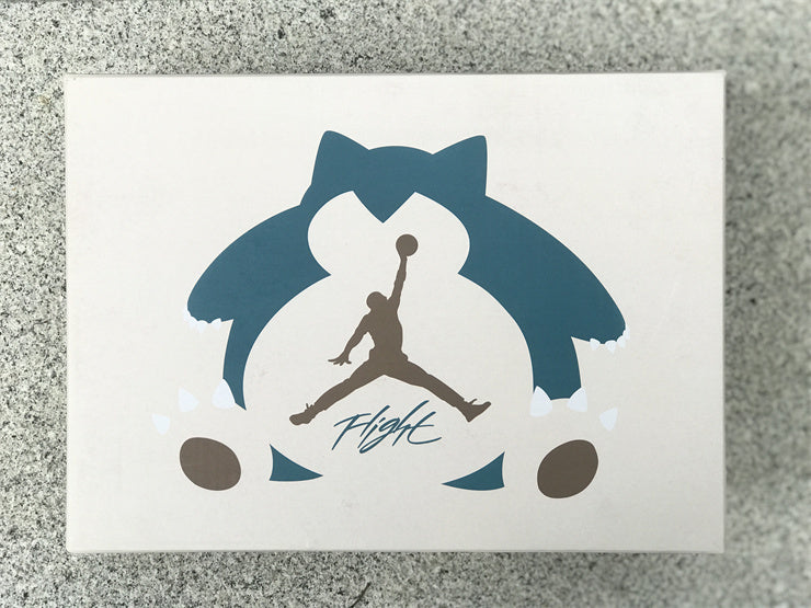 Air Jordan 4 Snorlax Pokemon