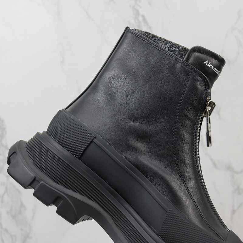 Alexander McQueen Ankle boot Tread Slick com zíper