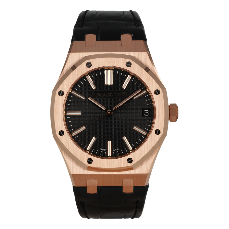 Audemars Piguet Royal Oak 15510OR "50th Anniversary" Pink Gold Black Dial