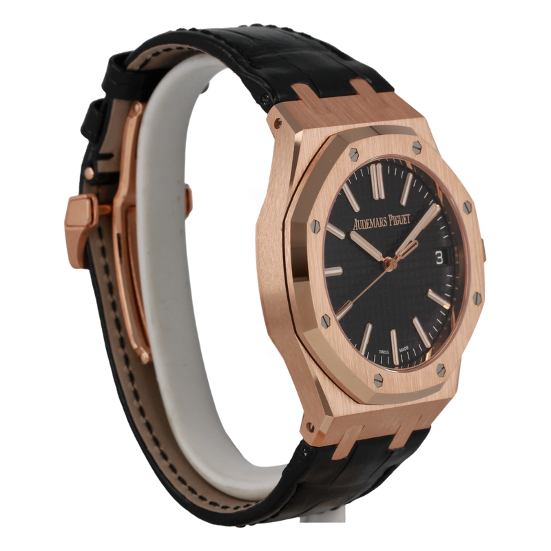 Audemars Piguet Royal Oak 15510OR "50th Anniversary" Pink Gold Black Dial