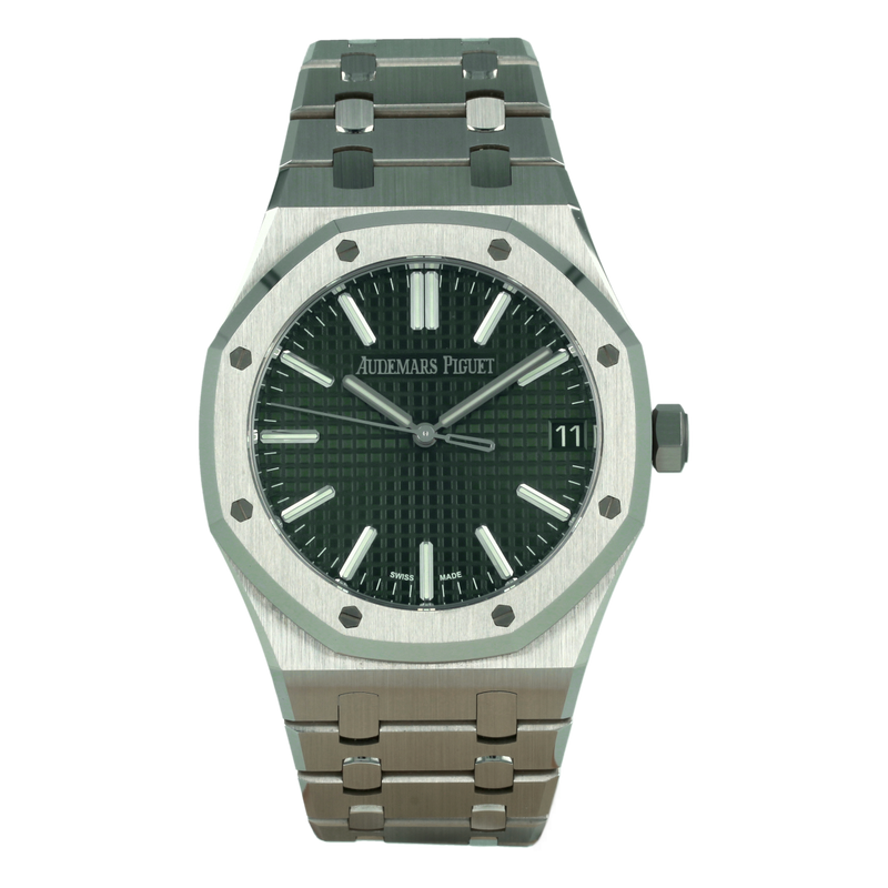 Audemars Piguet Royal Oak 15510ST Green Dial "50th Anniversary"