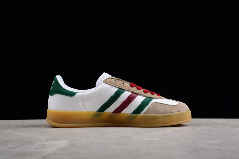 Adidas x Gucci Gazelle White Green Red