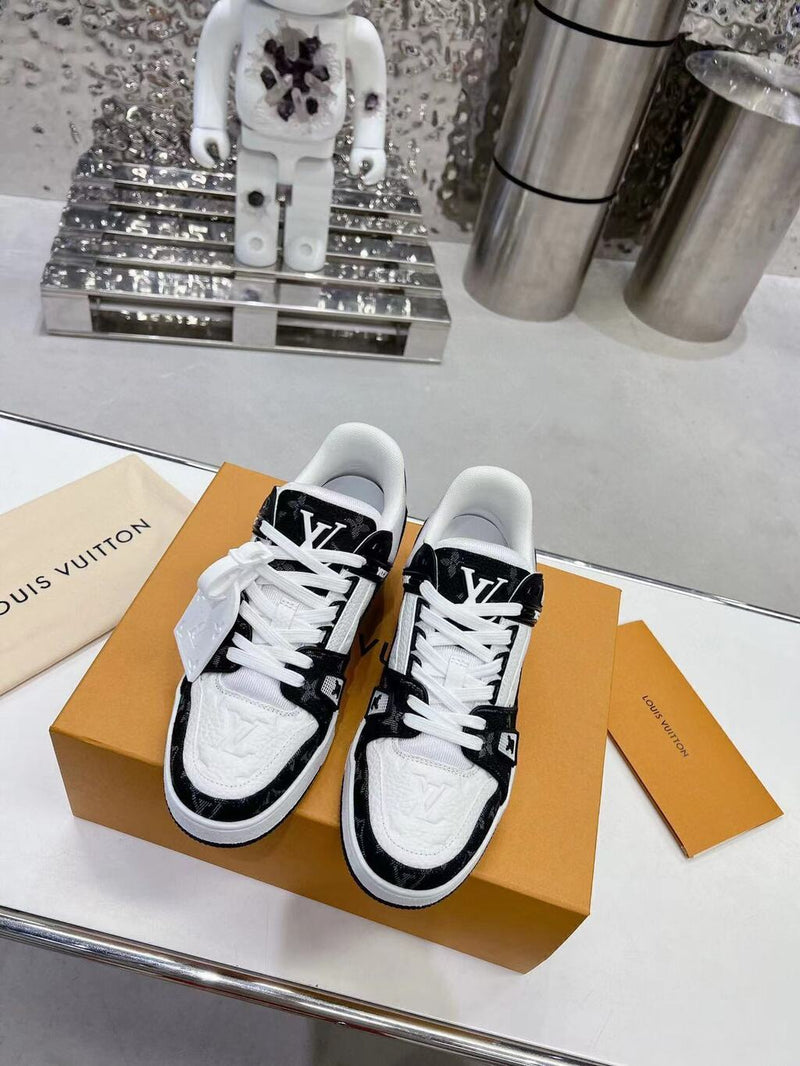 Louis Vuitton LV Trainer White Black