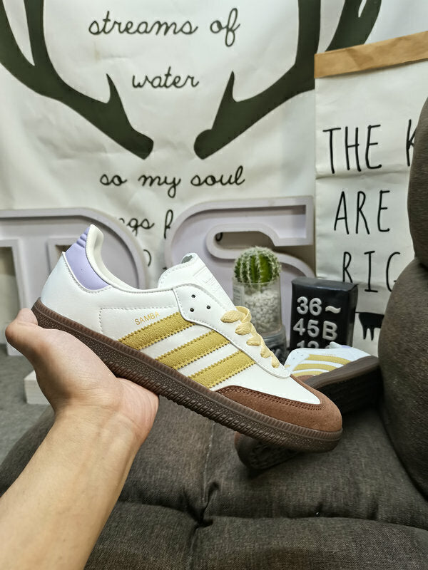 Adidas Samba OG Off White Violet Tone